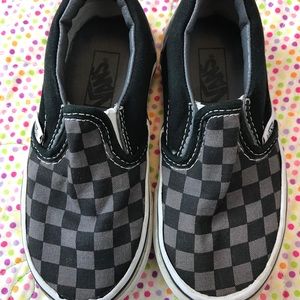 Toddler Checkerboard Vans